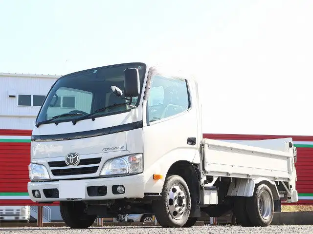 トヨタ トヨエース 小型 平ボディ パワーゲート 床鉄板 の中古トラック【車両No.142702】
