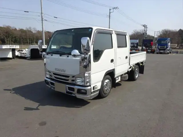 いすゞ エルフ 小型 平ボディ Wキャブ TRG-NJR85A の中古トラック【車両No.142827】