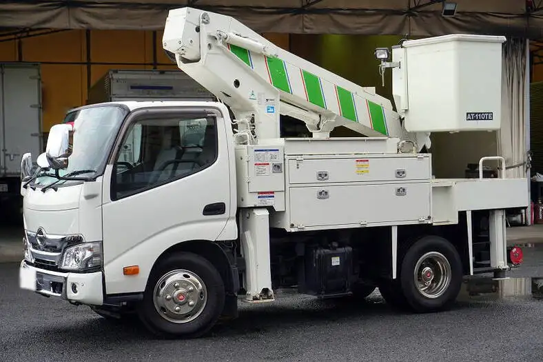 日野 デュトロ 小型 高所・建柱車 高所作業車 電工仕様 の中古トラック【車両No.142478】