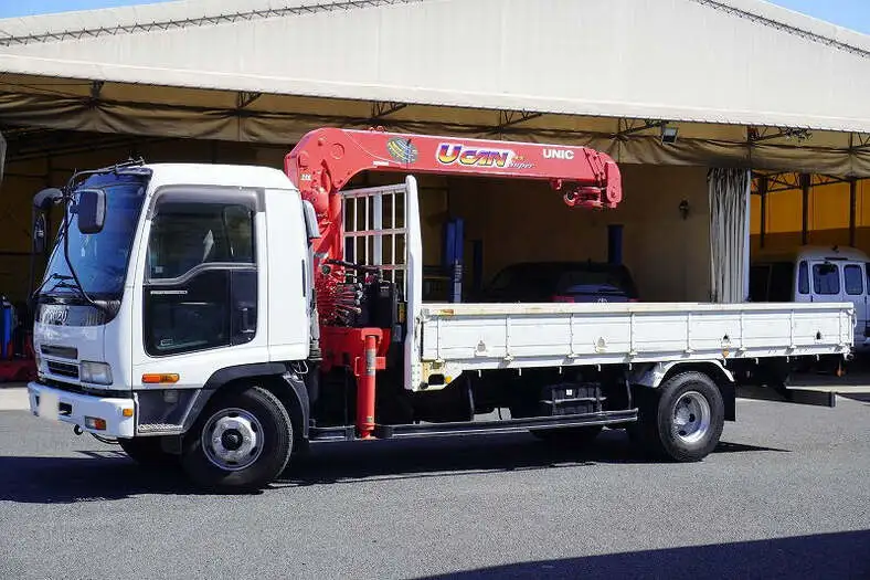 いすゞ フォワード 中型/増トン クレーン付 3段 ラジコン の中古トラック【車両No.142486】