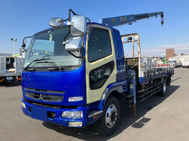 三菱 ファイター 中型/増トン クレーン付 エアサス 4段 の中古トラック【車両No.142650】