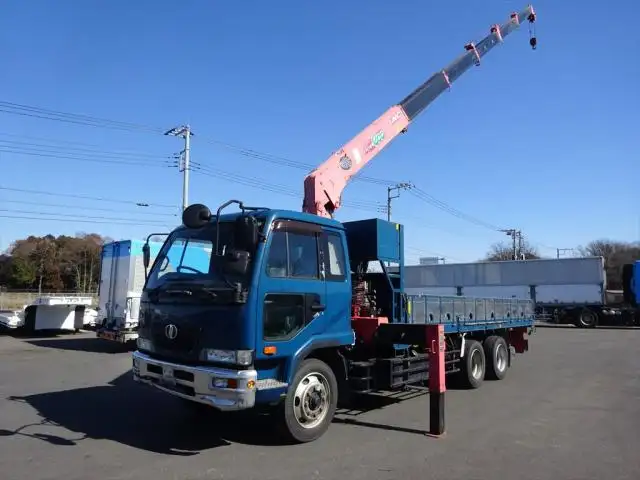 日産UD コンドル 中型/増トン クレーン付 アルミブロック 6段 の中古トラック【車両No.142860】