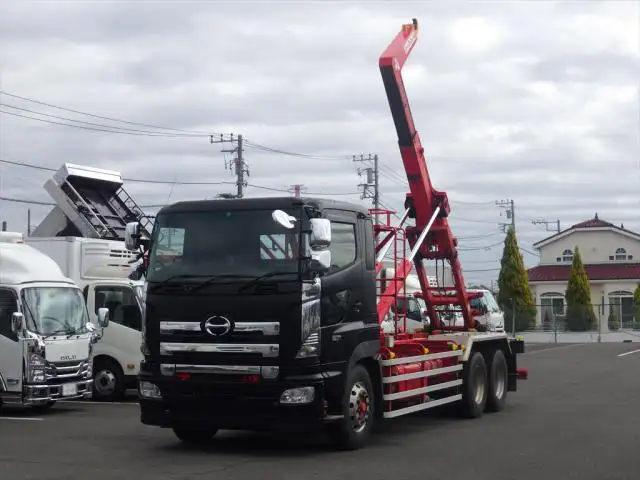 日野 プロフィア 大型 アームロール ツインホイスト QDG-FS1ERBA の中古トラック【車両No.142865】