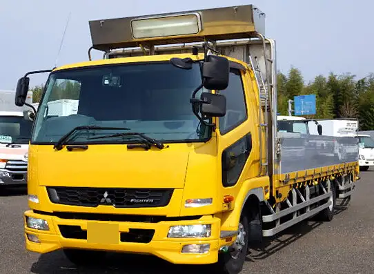 三菱 ファイター 中型/増トン 平ボディ アルミブロック エアサス の中古トラック【車両No.142938】