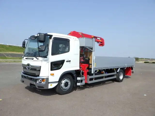 日野 レンジャー 中型/増トン クレーン付 アルミブロック 4段 の中古トラック【車両No.142669】
