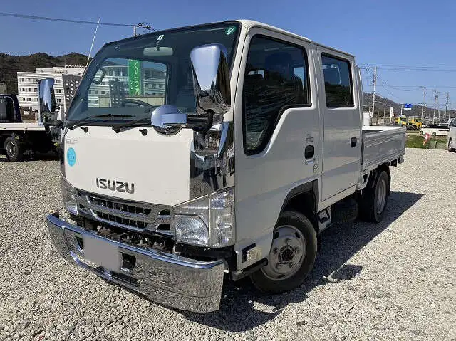 いすゞ エルフ 小型 平ボディ Wキャブ TPG-NJS85A の中古トラック【車両No.142541】