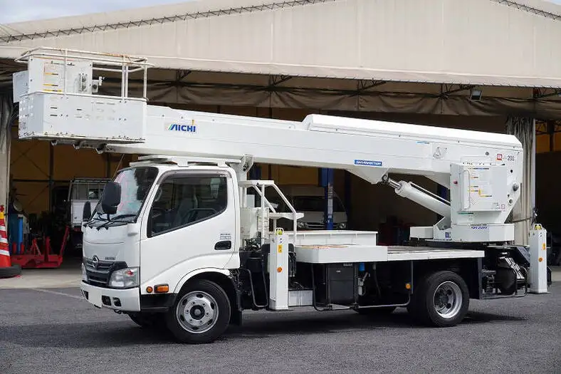 日野 デュトロ 小型 高所・建柱車 高所作業車 TKG-XZU650F の中古トラック【車両No.142945】