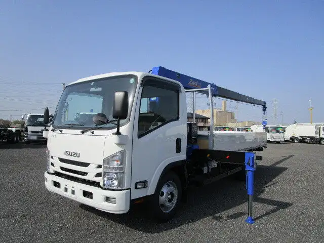 いすゞ エルフ 小型 クレーン付 アルミブロック 4段 の中古トラック【車両No.143005】