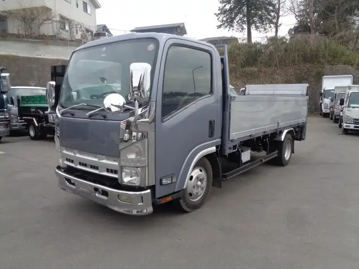 いすゞ エルフ 小型 平ボディ パワーゲート 床鉄板 の中古トラック【車両No.143099】