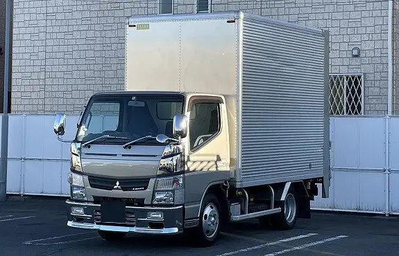 三菱 キャンター 小型 アルミバン パワーゲート TKG-FEA50 の中古トラック【車両No.142942】