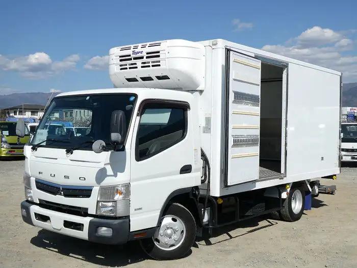 三菱 キャンター 小型 冷凍冷蔵 低温 パワーゲート の中古トラック【車両No.142946】