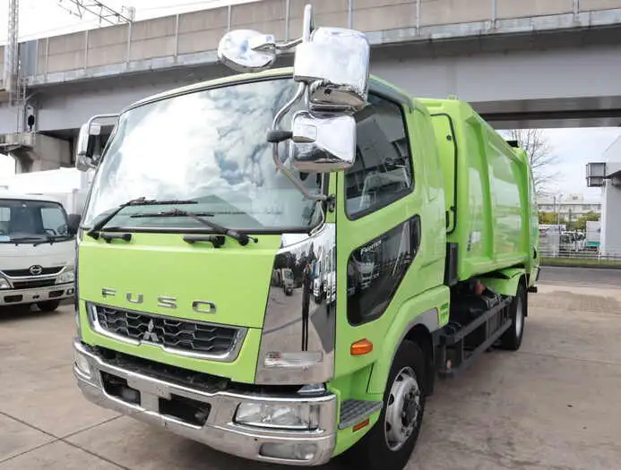 三菱 ファイター 中型/増トン パッカー車 プレス式 ベッド の中古トラック【車両No.143189】