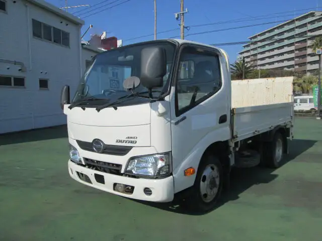 日野 デュトロ 小型 平ボディ パワーゲート TKG-XZC675M の中古トラック【車両No.143107】