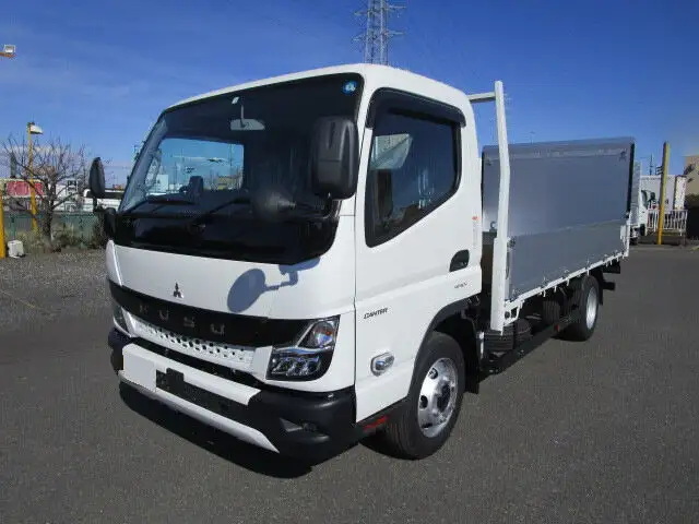 三菱 キャンター 小型 平ボディ パワーゲート アルミブロック の中古トラック【車両No.143323】