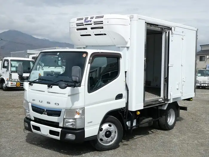 三菱 キャンター 小型 冷凍冷蔵 低温 床アルミ の中古トラック【車両No.143264】