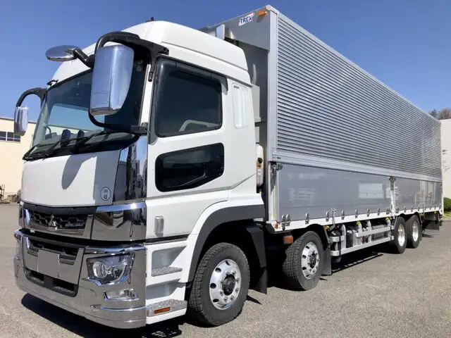 三菱 スーパーグレート 大型 ウイング ハイルーフ エアサス の中古トラック【車両No.143575】
