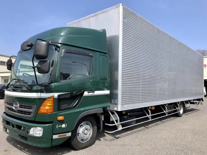 日野 レンジャー 中型/増トン アルミバン エアサス ベッド の中古トラック【車両No.143579】