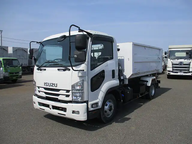 いすゞ フォワード 中型/増トン アームロール コンテナ付き ツインホイスト の中古トラック【車両No.143561】