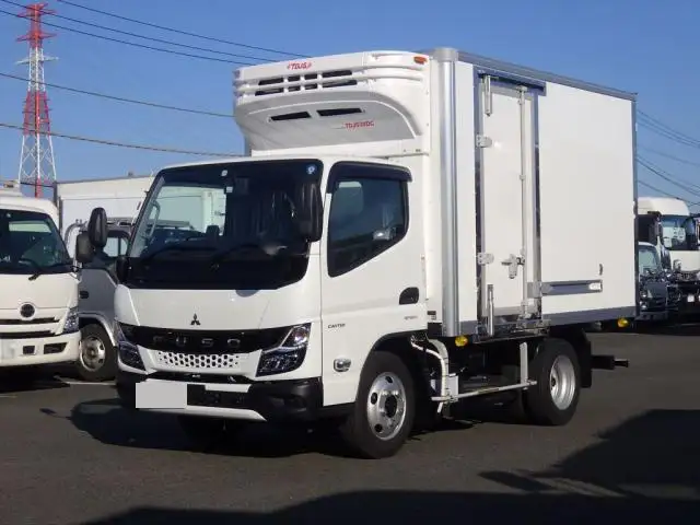 三菱 キャンター 小型 冷凍冷蔵 低温 床アルミ の中古トラック【車両No.143674】