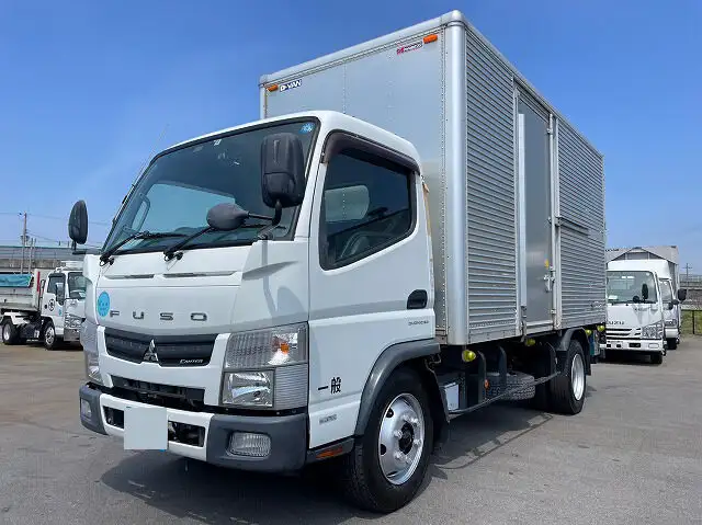 三菱 キャンター 小型 アルミバン パワーゲート TKG-FEA80 の中古トラック【車両No.143580】