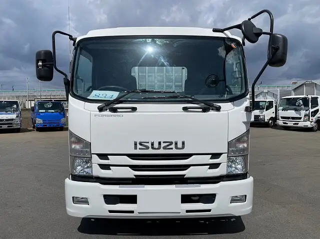 いすゞ フォワード 中型/増トン 平ボディ アルミブロック ベッド の中古トラック【車両No.143664】