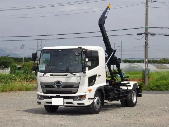 日野 レンジャー 中型/増トン アームロール ツインホイスト ベッド の中古トラック【車両No.143721】