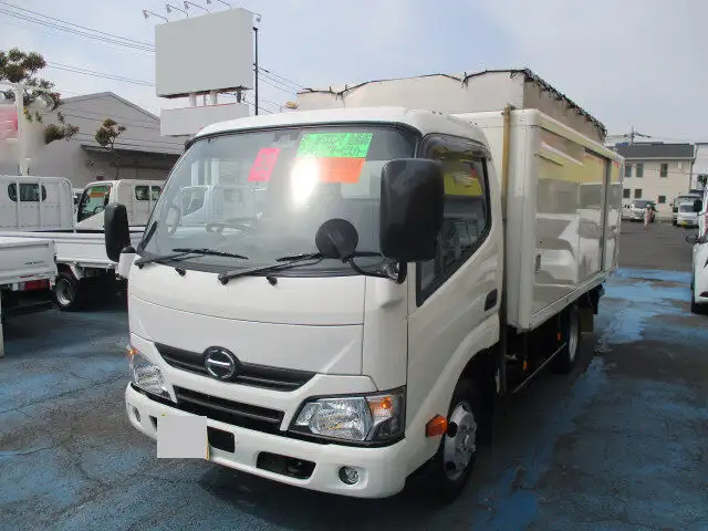 日野 デュトロ 小型 アルミバン ボトルカー サイドドア の中古トラック【車両No.143713】