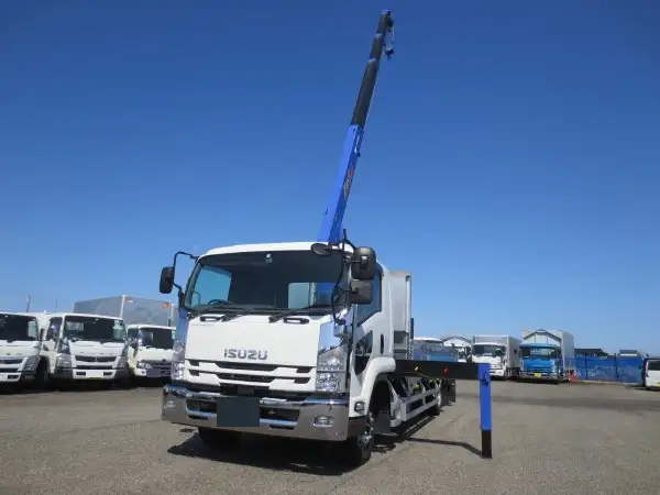 いすゞ フォワード 中型/増トン クレーン付 アルミブロック エアサス の中古トラック【車両No.143465】