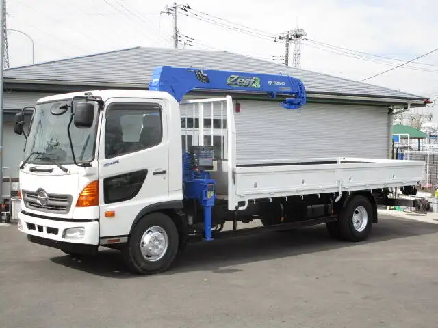 日野 レンジャー 中型/増トン クレーン付 4段 ラジコン の中古トラック【車両No.143532】