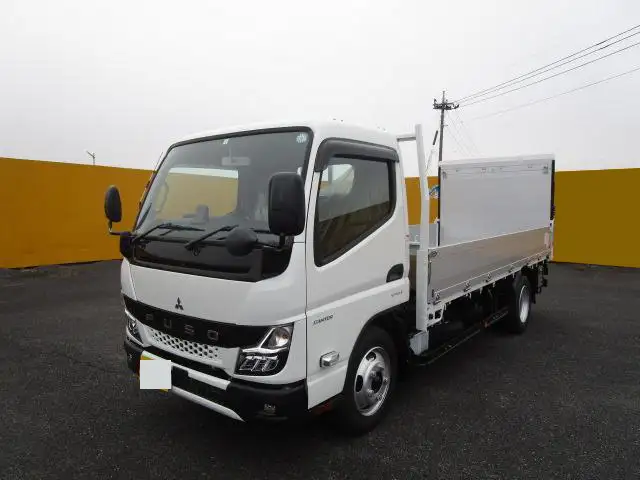 三菱 キャンター 小型 平ボディ パワーゲート アルミブロック の中古トラック【車両No.143798】