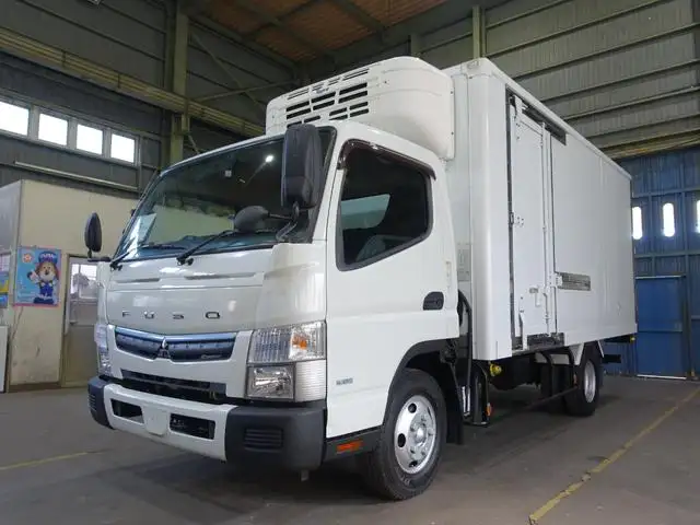 三菱 キャンター 小型 冷凍冷蔵 低温 床ステン の中古トラック【車両No.143875】