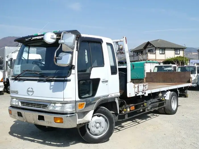 日野 レンジャー 中型/増トン 車両重機運搬 ウインチ ベッド の中古トラック【車両No.143773】