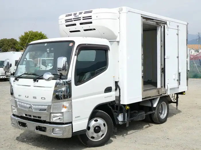 三菱 キャンター 小型 冷凍冷蔵 低温 床アルミ の中古トラック【車両No.143738】