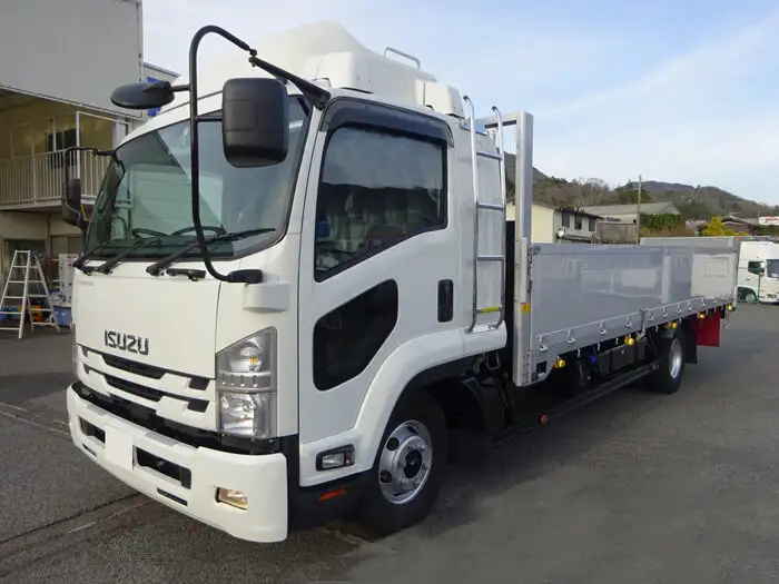 いすゞ フォワード 中型/増トン 平ボディ 床鉄板 アルミブロック の中古トラック【車両No.143983】