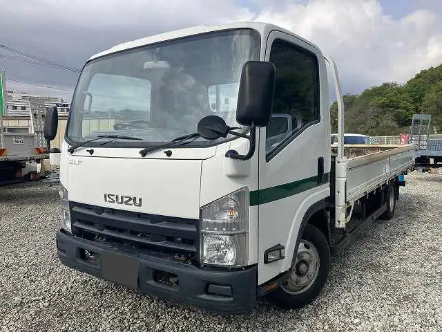 いすゞ エルフ 小型 平ボディ 床鉄板 TKG-NNR85AR の中古トラック【車両No.144153】