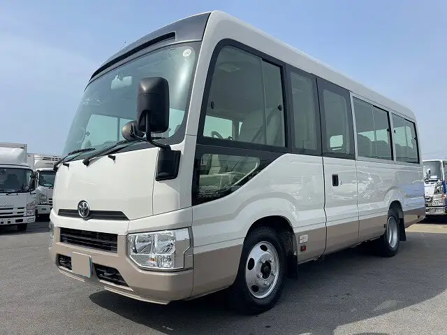 トヨタ コースター 小型 バス マイクロバス SKG-XZB60 の中古トラック【車両No.144166】