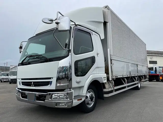 三菱 ファイター 中型/増トン ウイング エアサス ベッド の中古トラック【車両No.144201】
