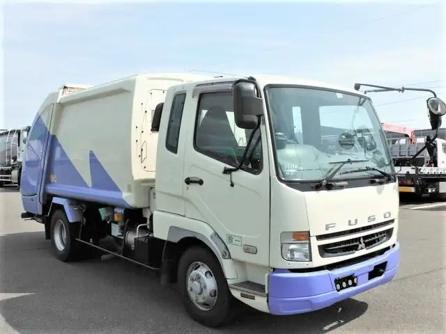 三菱 ファイター 中型/増トン パッカー車 プレス式 ベッド の中古トラック【車両No.144197】