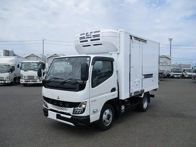 三菱 キャンター 小型 冷凍冷蔵 低温 床ステン の中古トラック【車両No.144340】