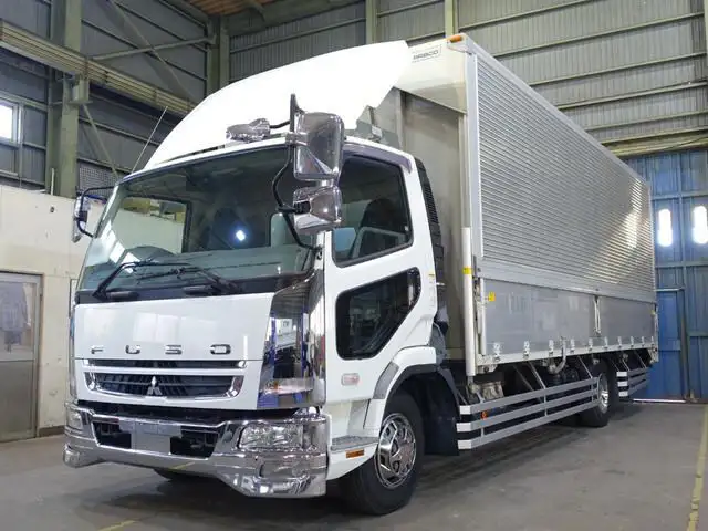三菱 ファイター 中型/増トン ウイング パワーゲート PDG-FK71R の中古トラック【車両No.144283】