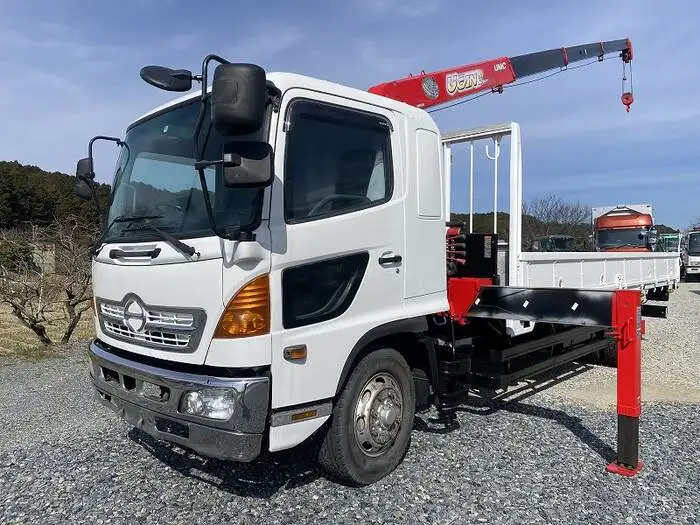 日野 レンジャー 中型/増トン クレーン付 4段 ラジコン の中古トラック【車両No.144234】