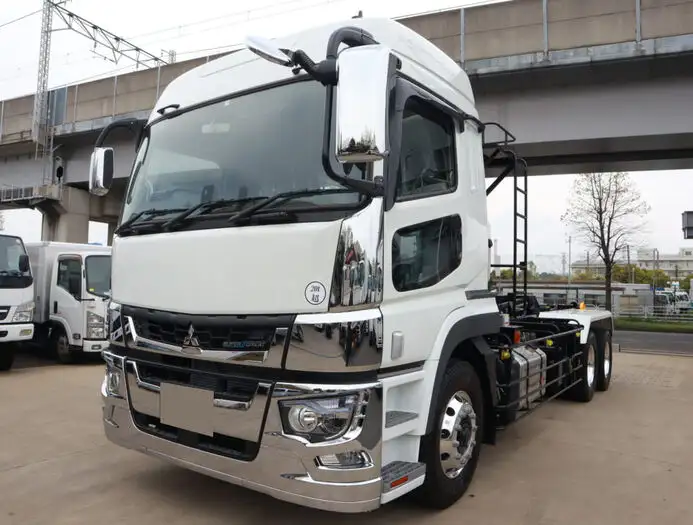 三菱 スーパーグレート 大型 アームロール ハイルーフ ツインホイスト の中古トラック【車両No.144428】