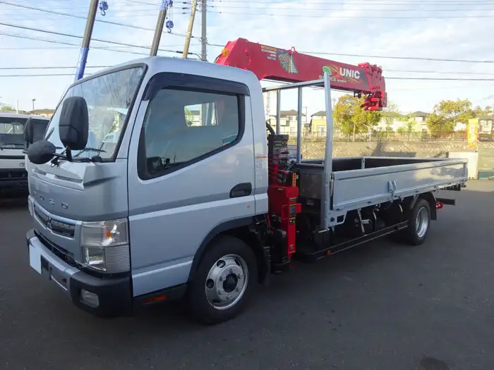 三菱 キャンター 小型 クレーン付 6段 ラジコン の中古トラック【車両No.144437】