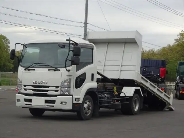 いすゞ フォワード 中型/増トン ダンプ ローダー ステンレス張り の中古トラック【車両No.144616】