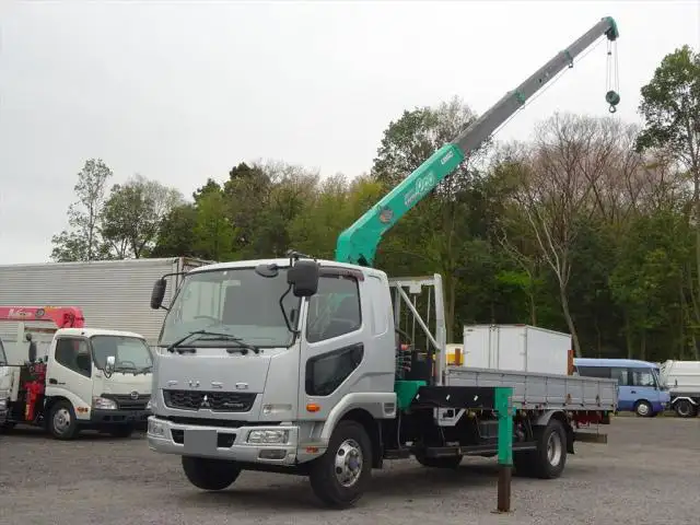 三菱 ファイター 中型/増トン クレーン付 4段 ラジコン の中古トラック【車両No.144615】