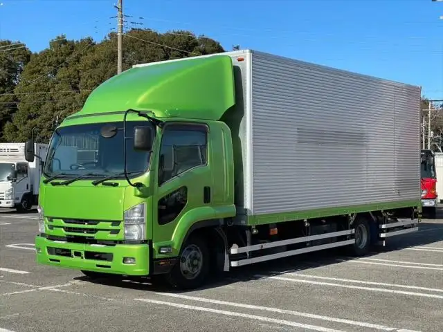 いすゞ フォワード 中型/増トン アルミバン パワーゲート ベッド の中古トラック【車両No.144618】