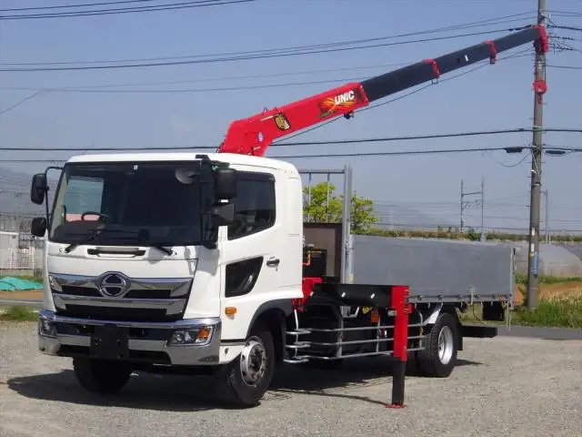 日野 レンジャー 中型/増トン クレーン付 4段 ラジコン の中古トラック【車両No.144630】