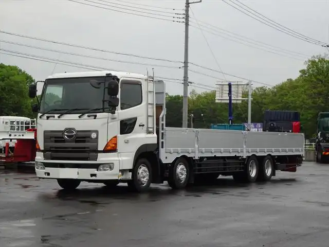 日野 プロフィア 大型 平ボディ 床鉄板 アルミブロック の中古トラック【車両No.144627】