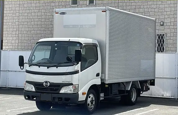 日野 デュトロ 小型 アルミバン パワーゲート BKG-XZU338M の中古トラック【車両No.144667】