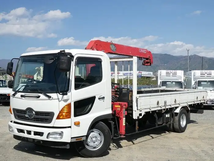日野 レンジャー 中型/増トン クレーン付 4段 ラジコン の中古トラック【車両No.144679】